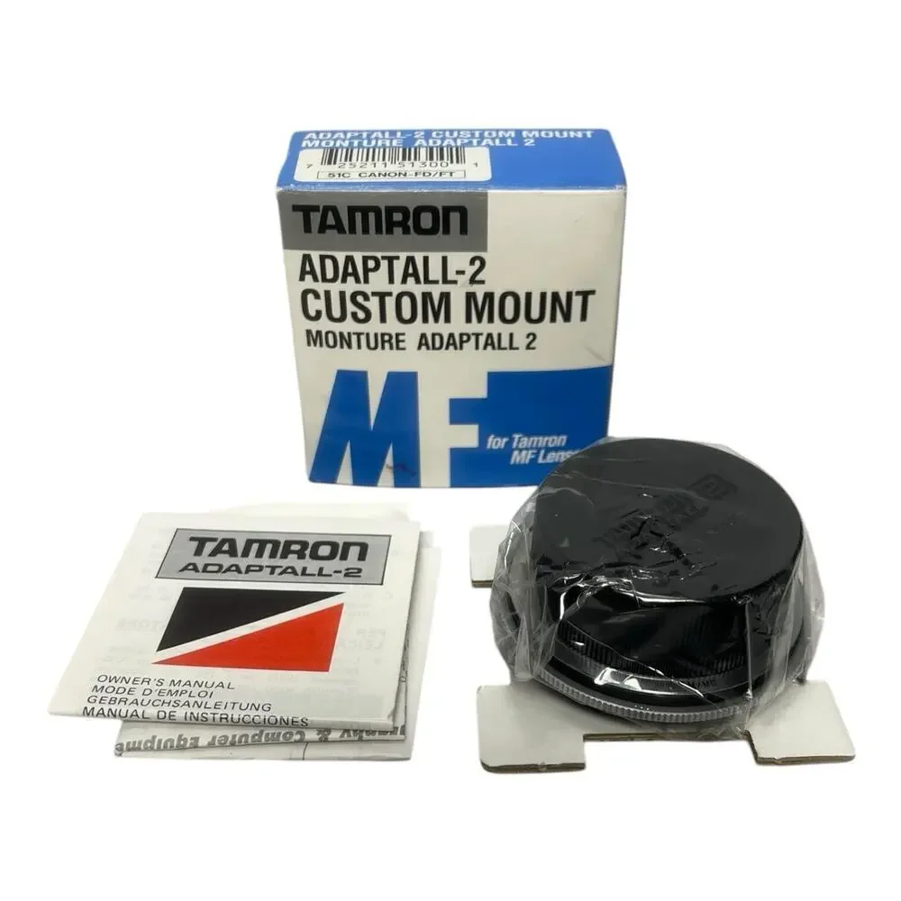 Tamron Adaptall-2 Custom Mount Adapter Minolta AF Cameras with Instructions